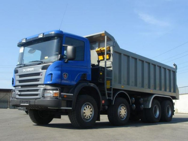 Аренда самосвала 30 тонн Scania P380 21м3