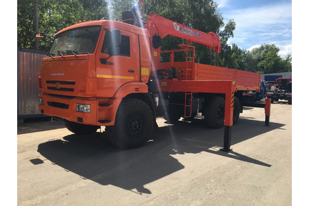 Манипулятор вездеход на базе КамАЗ