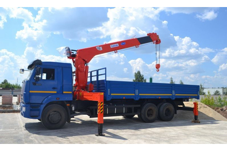 Манипулятор Kanglim KS1256G2 на базе Камаз 65117