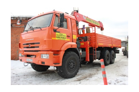 Манипулятор вездеход на базе КАМАЗ 43118