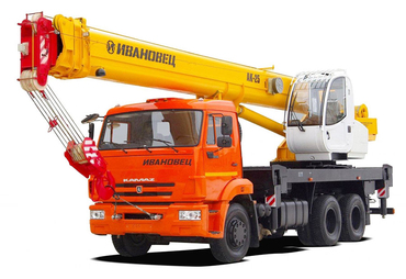 Аренда автокрана Ивановец КС-45717К-1Р
