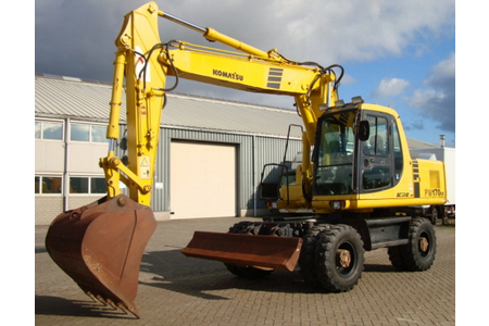 Экскаватор колесный без гидромолота Komatsu