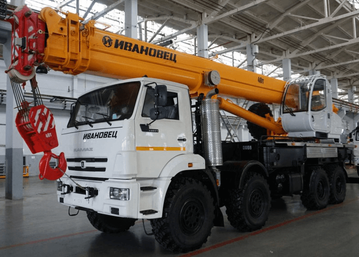 Аренда автокрана 40 тонн