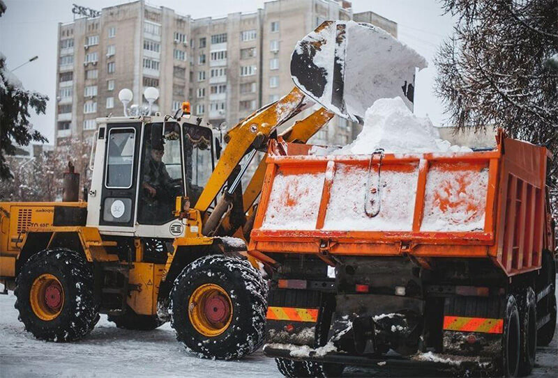 Вывоз снега цена за м3
